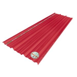 FIBRAFORTE UPVC 15 TF5 250/35 1.07X3.60M ROJO