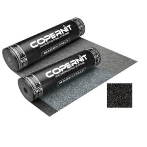 MANTO ASFALT. GRAVILL. POLIES. NEGRO 3MM /10M2 COPERNIT