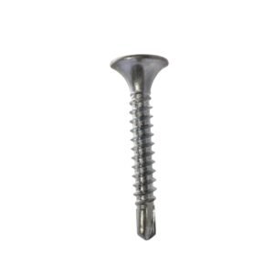 TORNILLO - 6X1"-25MM P/BROCA ** PLATEADO